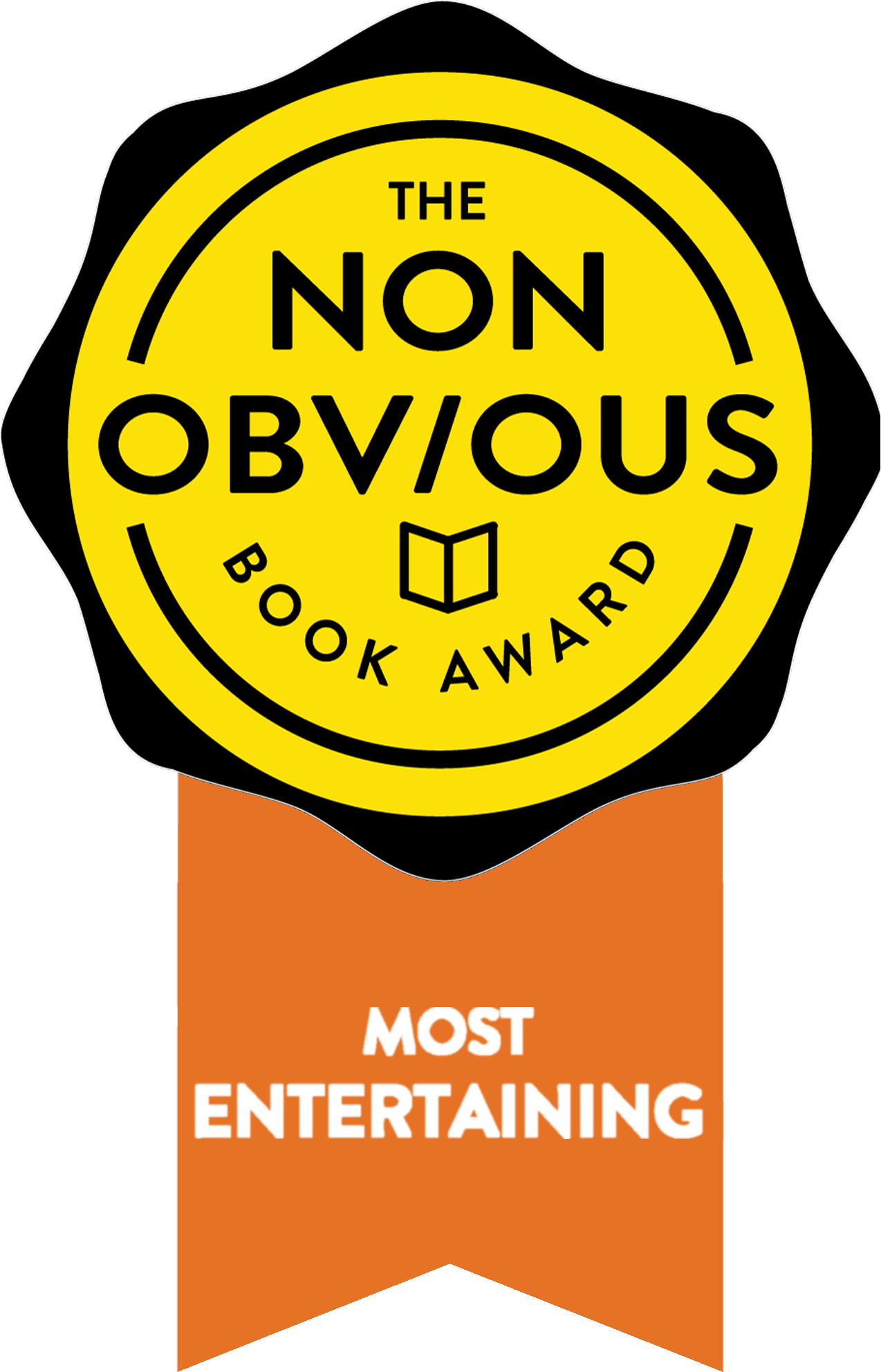 The Non-Obvious Book Award seal