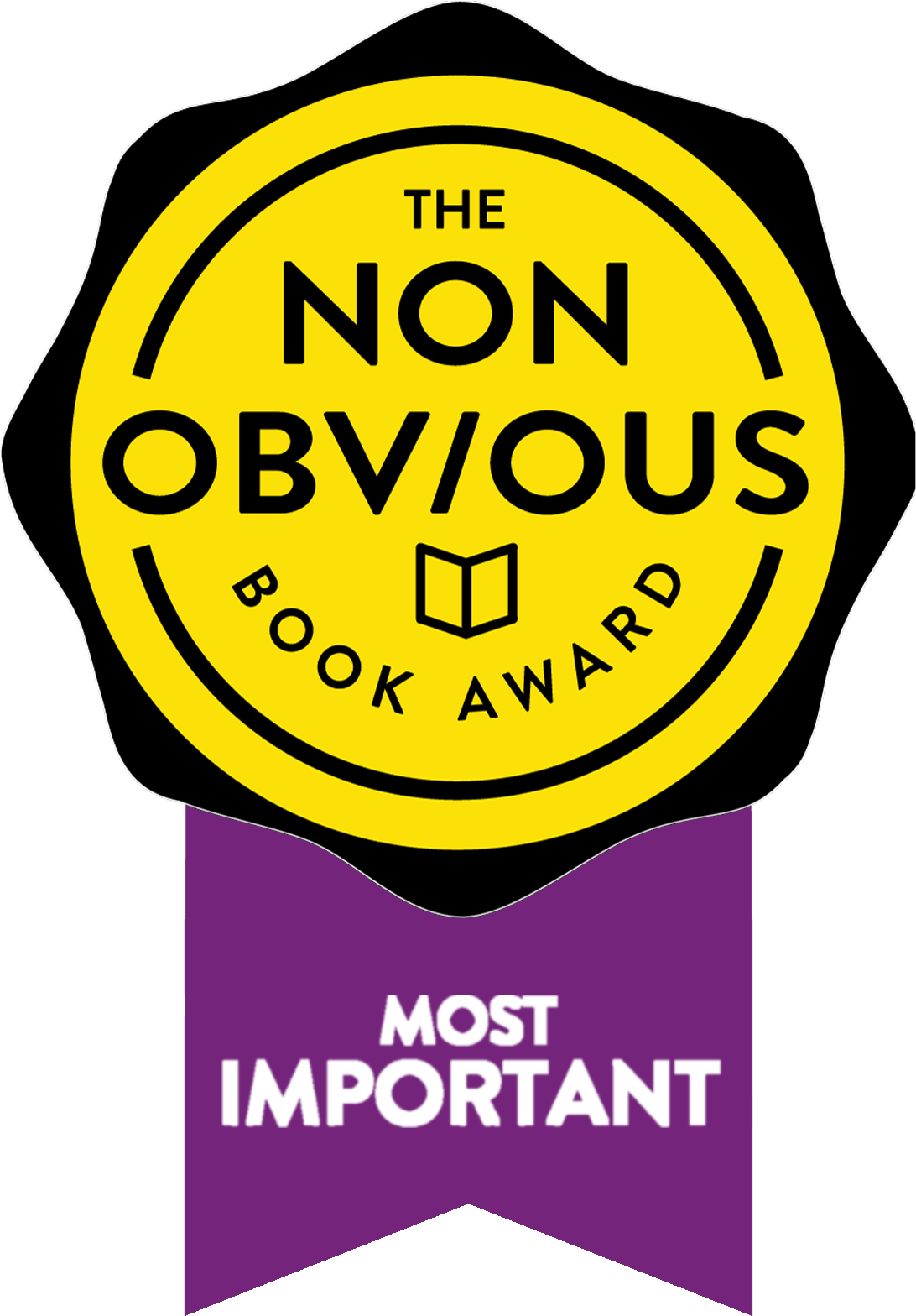 The Non-Obvious Book Award seal