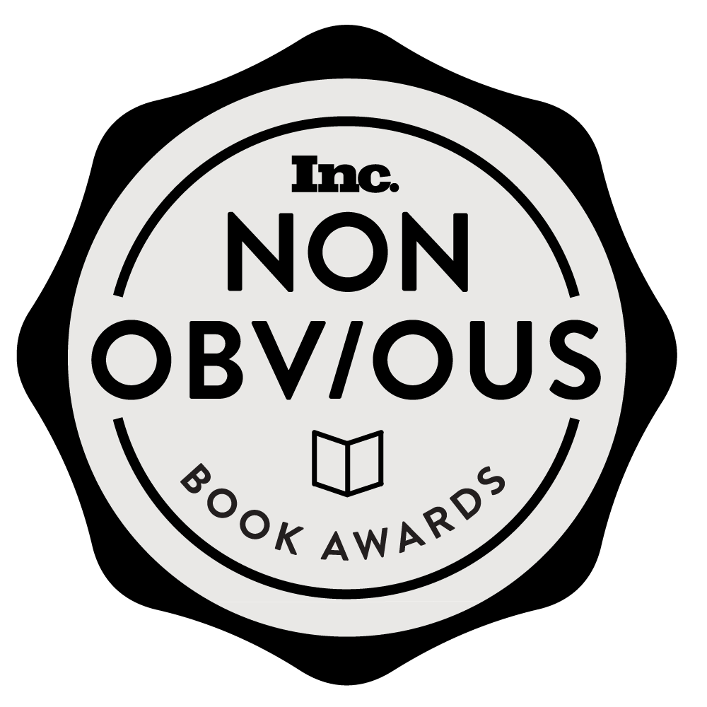 The 2023 Non-Obvious Book Award seal