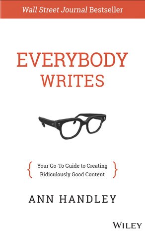 Everybody Writes by Ann Handley — book cover