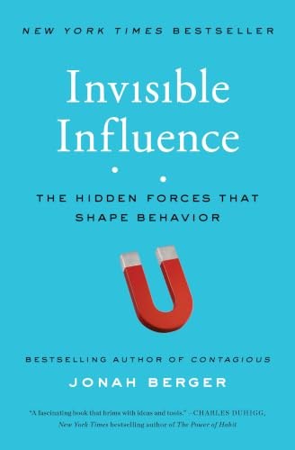 Invisible Influence by Jonah Berger — book cover