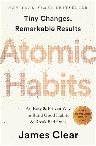 Atomic Habits by James Clear — book cover