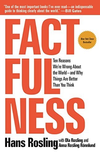 Factfulness by Hans Rosling — book cover